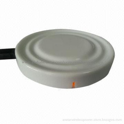 Qi Wireless Charger with Mini Round Pad, USA Patent